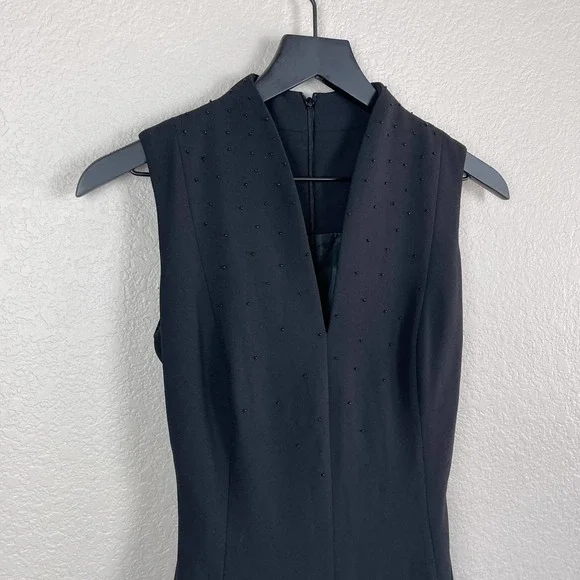 Vintage Jones Wear Black Dress Size 6 - Picture 2 of 8